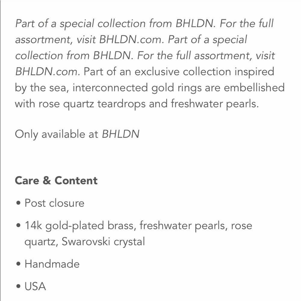 SOLD Pearl earrings Anthropologie hoops - Picture 4 of 8